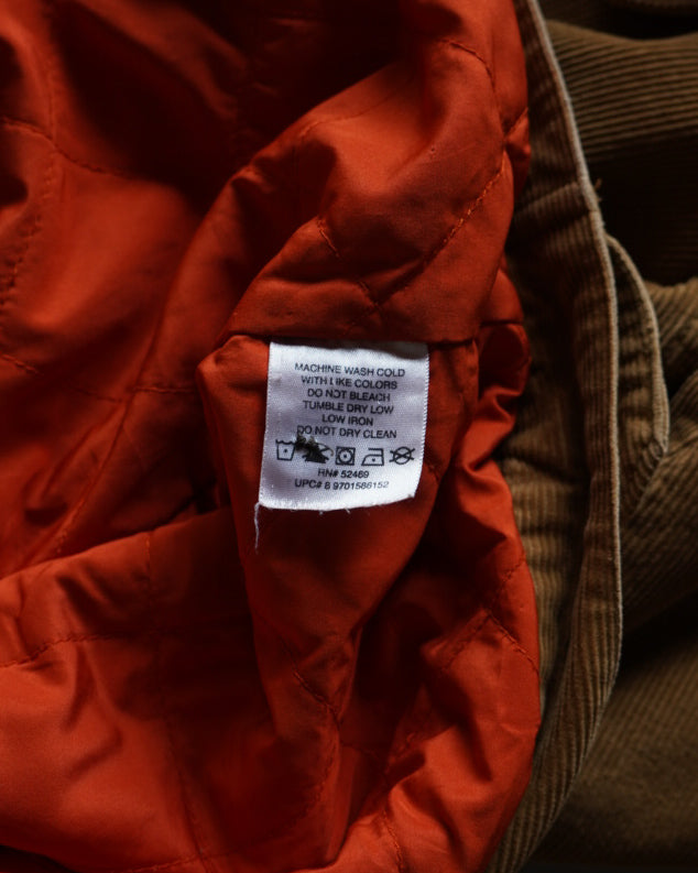 80s Corduroy padded jacket