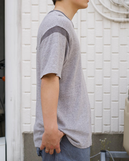 Yohji Yamamoto "Y's for men" linen cotton v-neck tee
