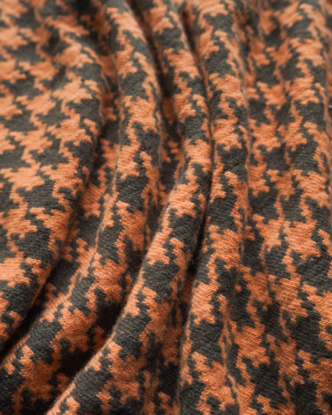 HERMES  cashmere wool houndstooth design knit vest