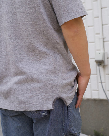 Yohji Yamamoto "Y's for men" linen cotton v-neck tee