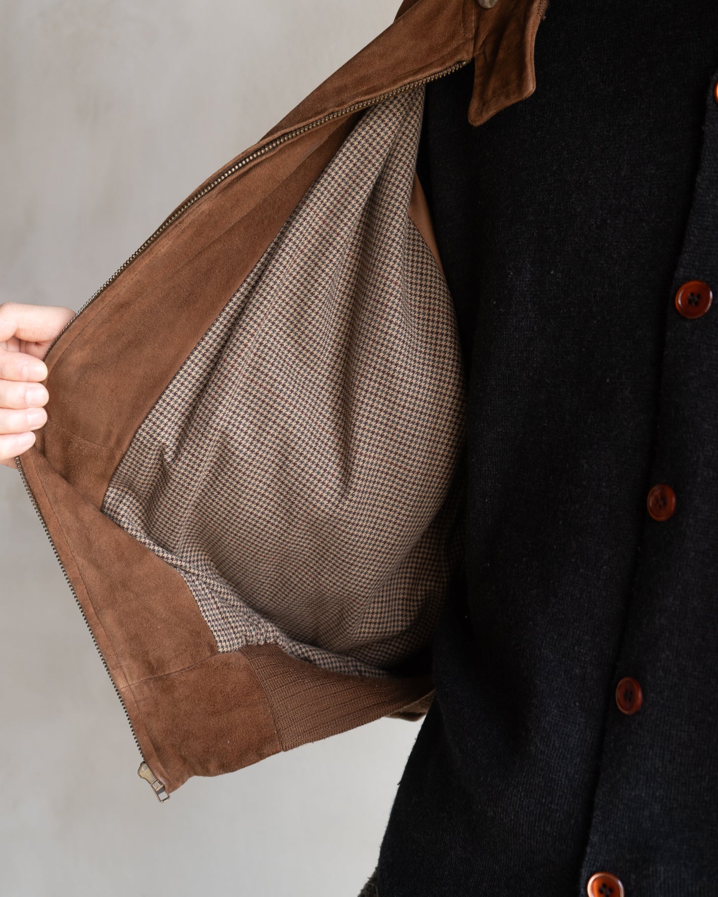 90s Ralph Lauren Suede Harrington Jacket