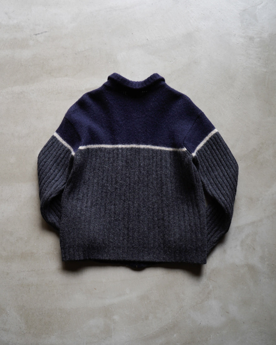 j.crew wool zip-up sweater