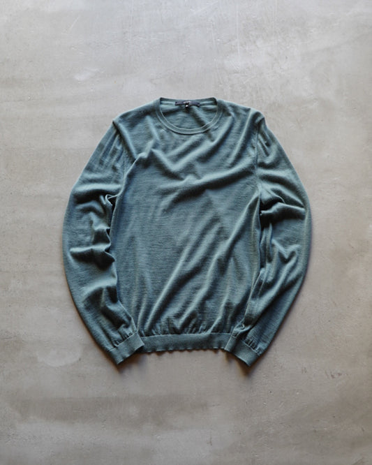 GUCCI cashmere crew neck knit sweater made in Italy
