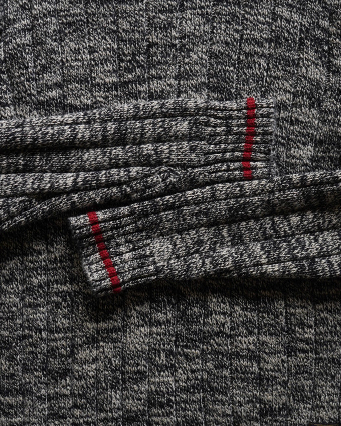 90s-00s Polo Ralph Lauren marble cable knit sweater