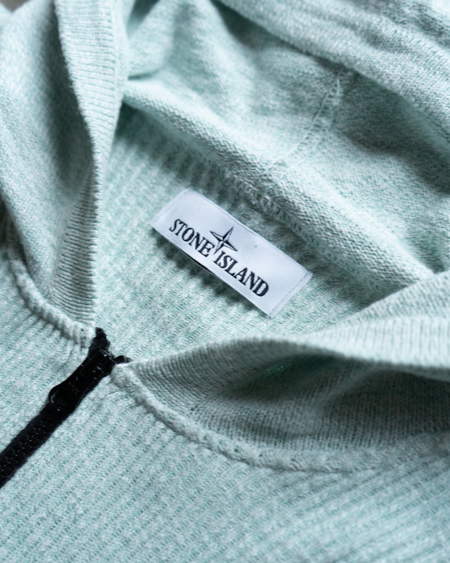 stone island full zip up knit foodie jacket