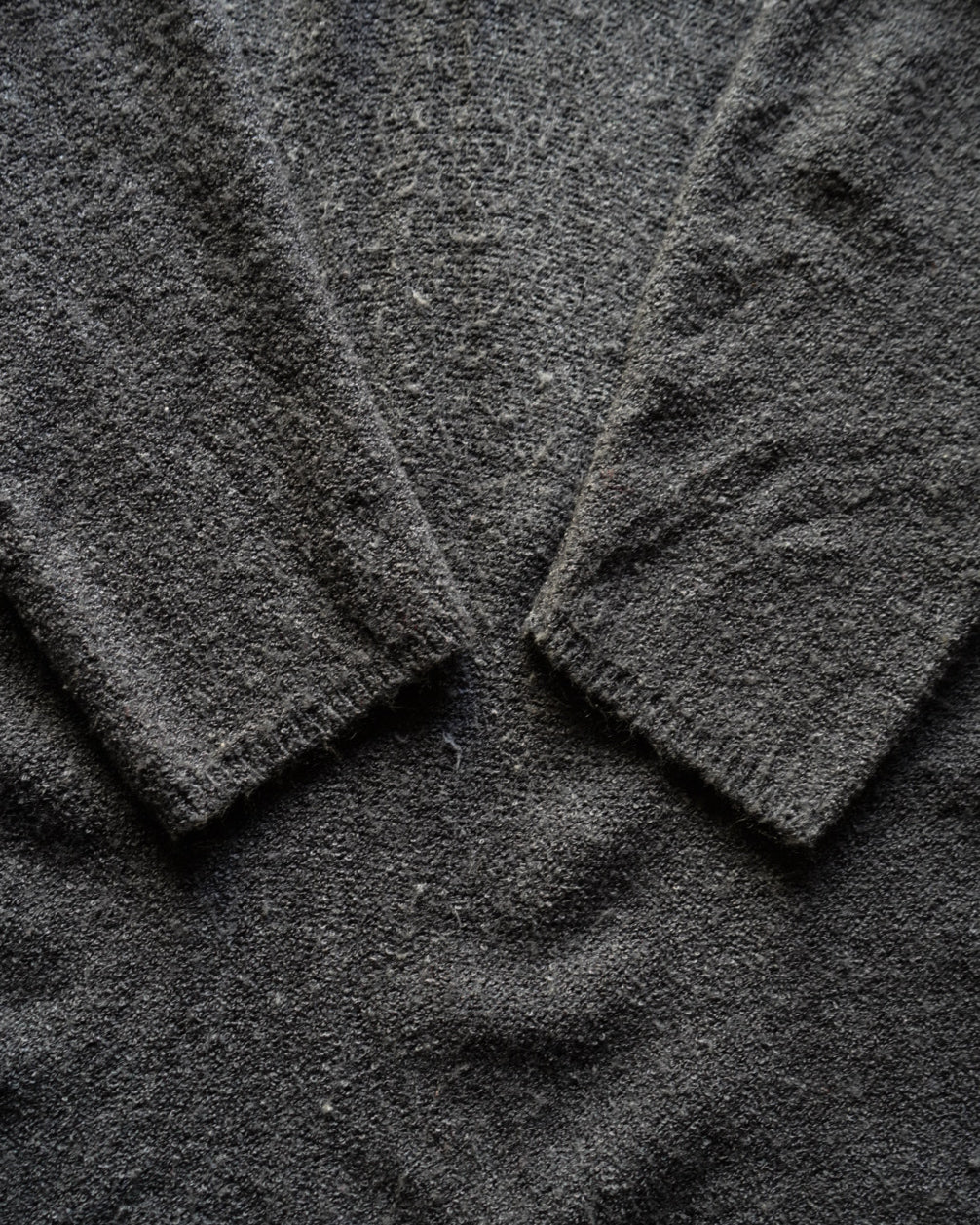 ICEBOX acryl nylon henry neck Knit made in USA