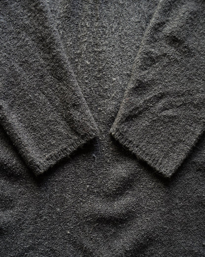 ICEBOX acryl nylon henry neck Knit made in USA