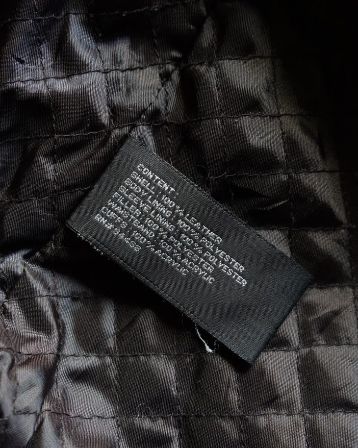 Sheep Leather flight type Bomber Jacket