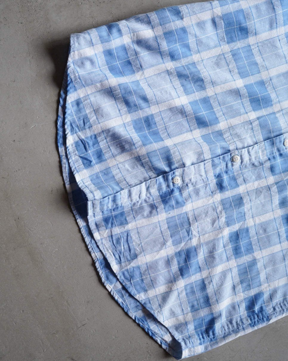 UOMO MODA check design shirt
