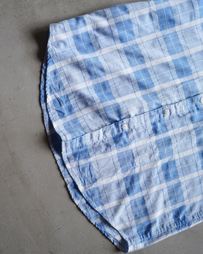 UOMO MODA check design shirt