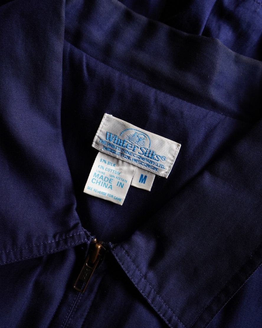 cotton silk tack design harrington Jacket