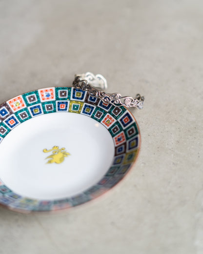 DICT×IRO "Kutaniyaki" design silver 925 bangle