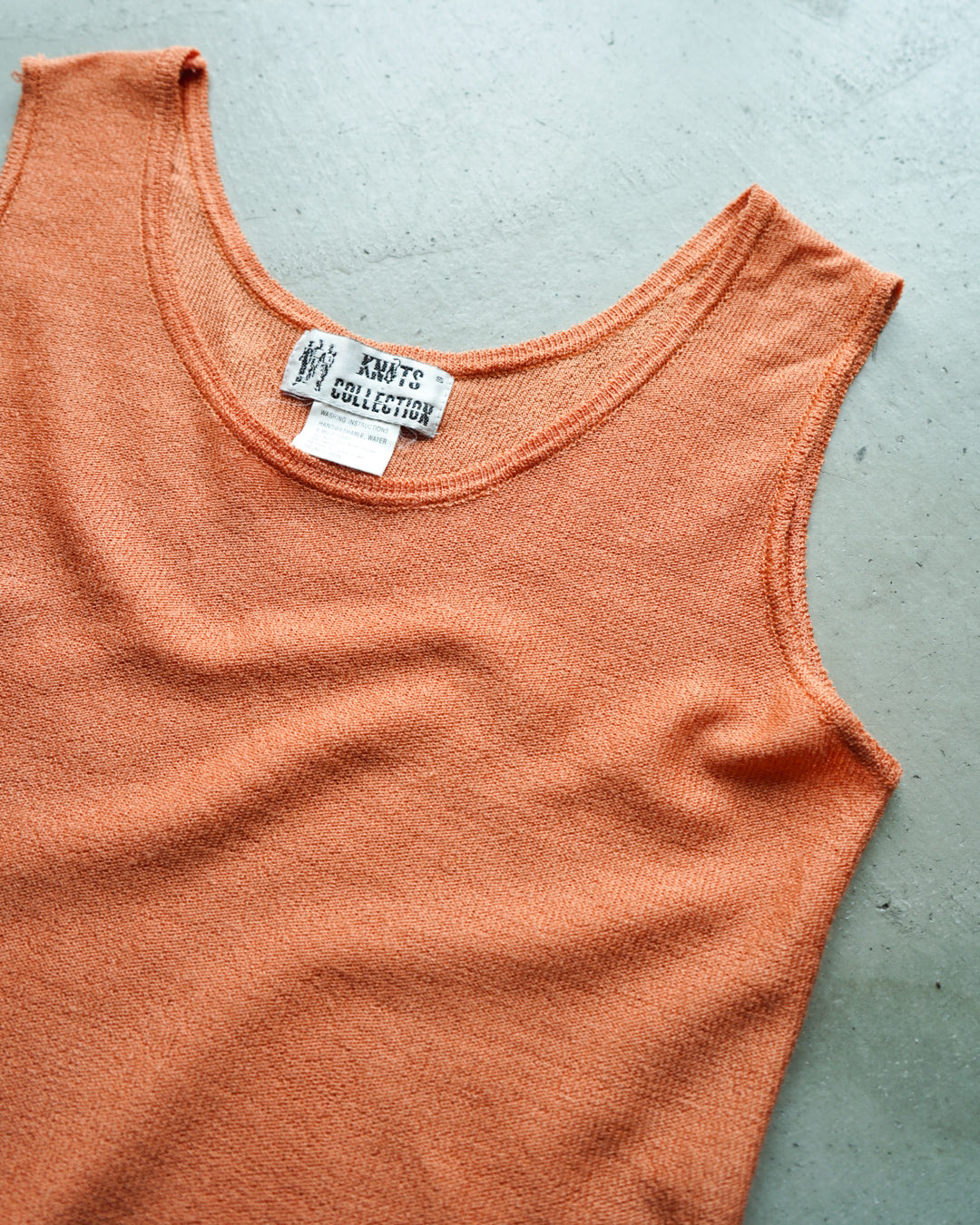 summer knit tank top