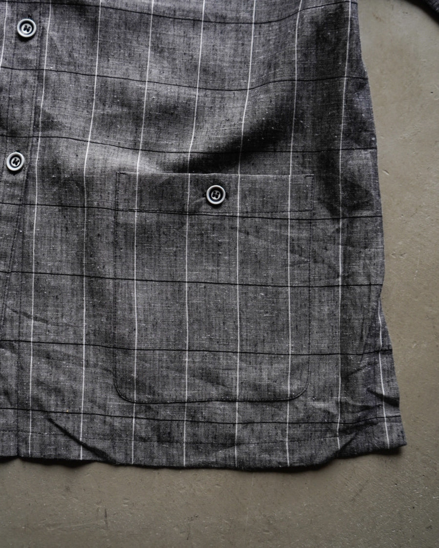 HUCKE plaid pattern  design shirt jacket