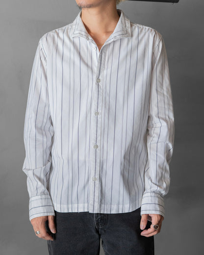MONSIEUR NICOLE stripe design L/S shirt