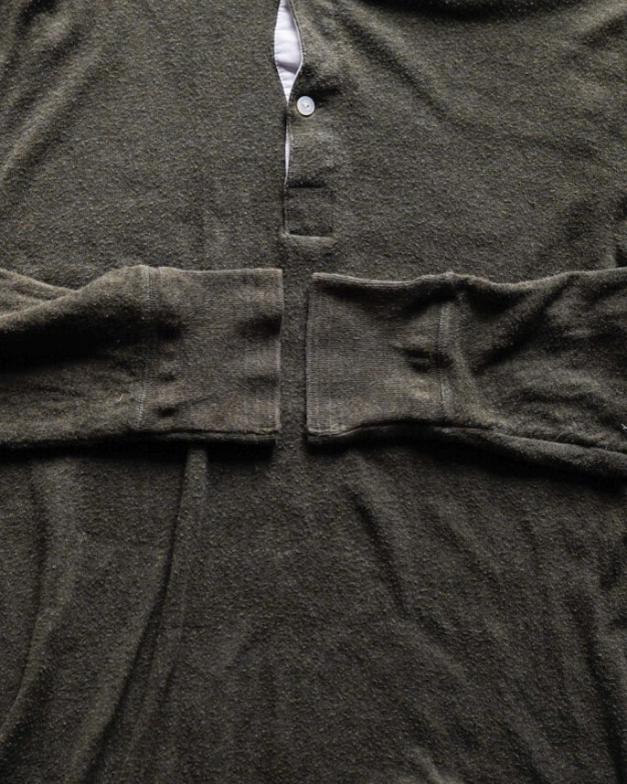 RALPH LAUREN henry neck long sleeve t-shirt