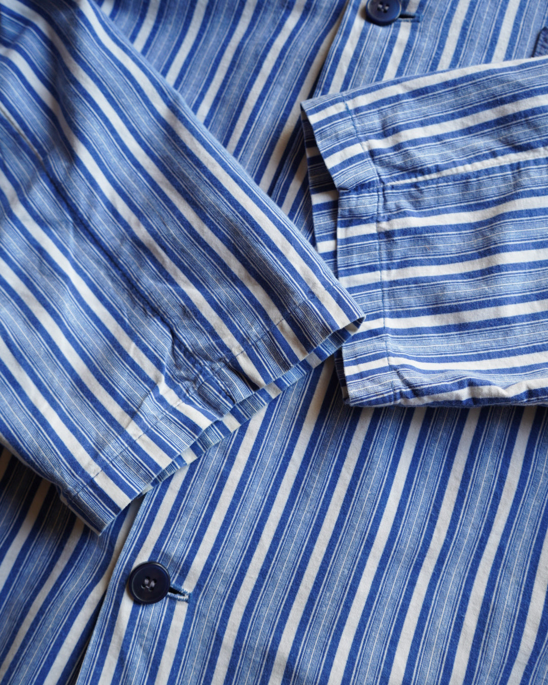 80's St Michael Multi-stripe pajama shirts
