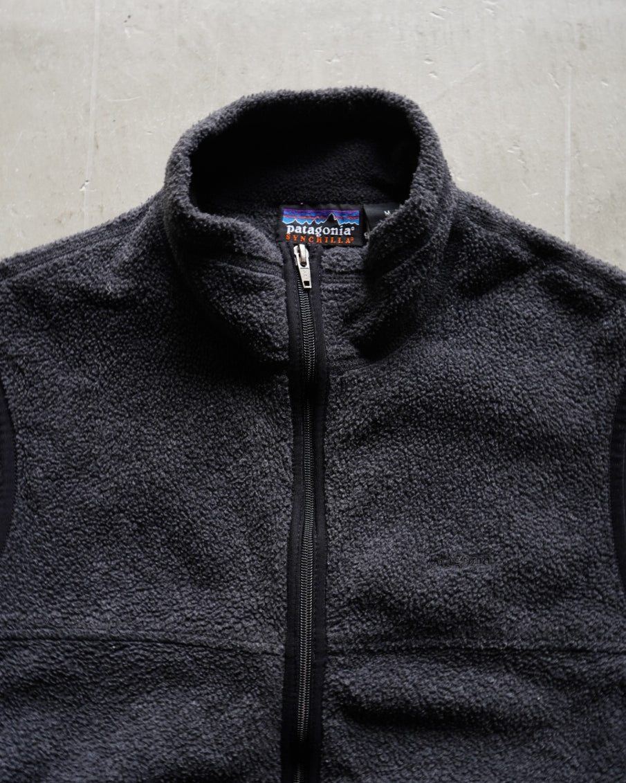 Patagonia zip-up fleece vest