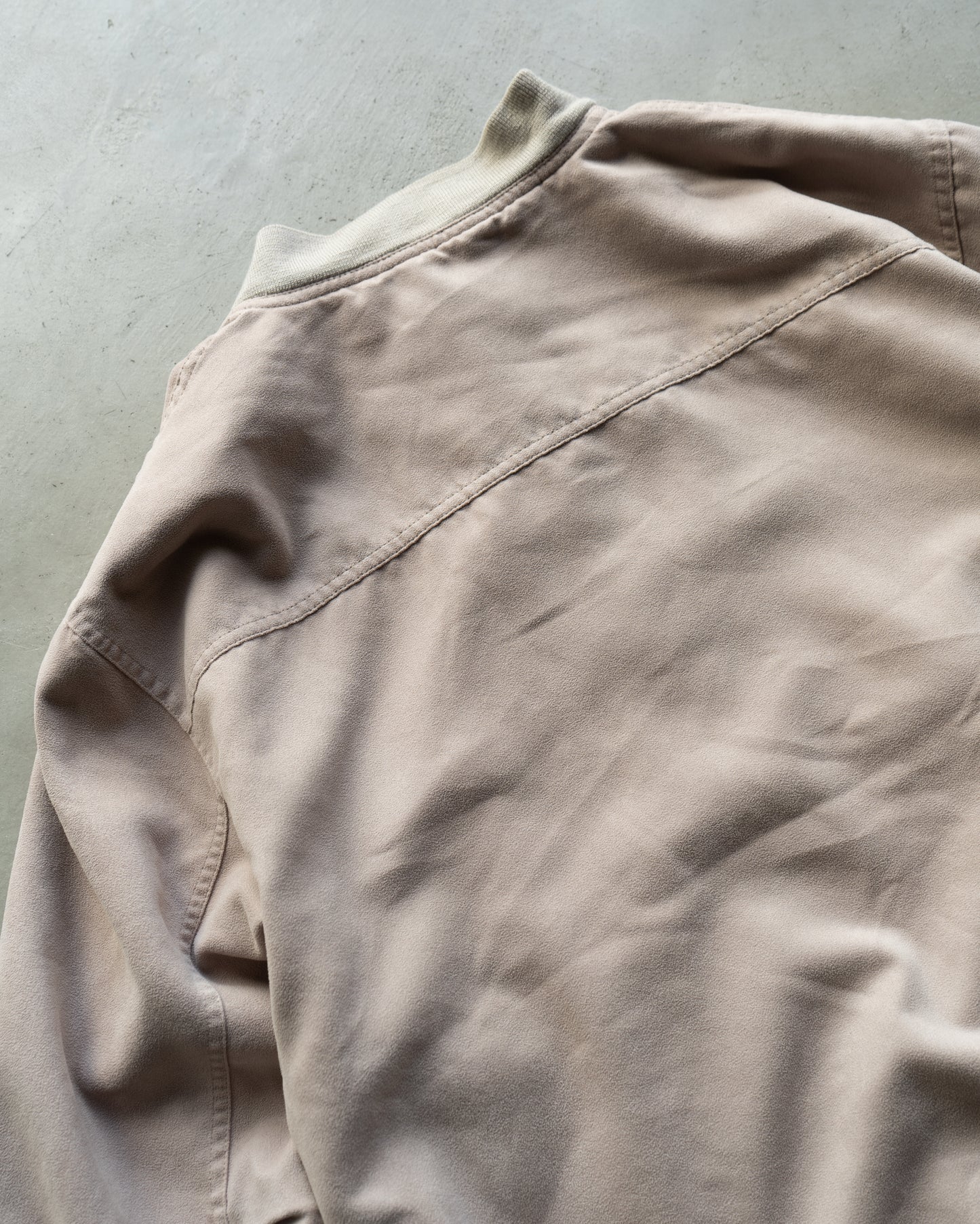 90's Nicklaus fake leather pullover