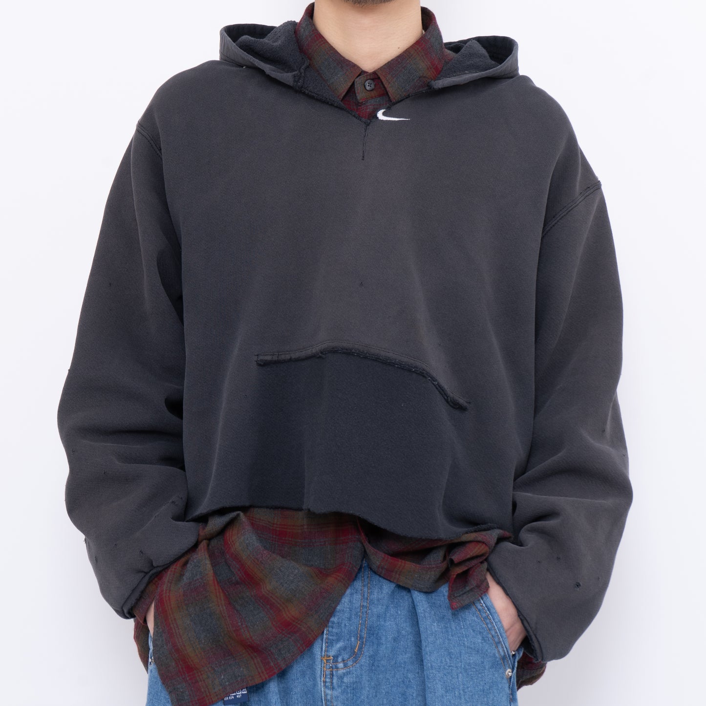 NAUTICA check rayon shirts