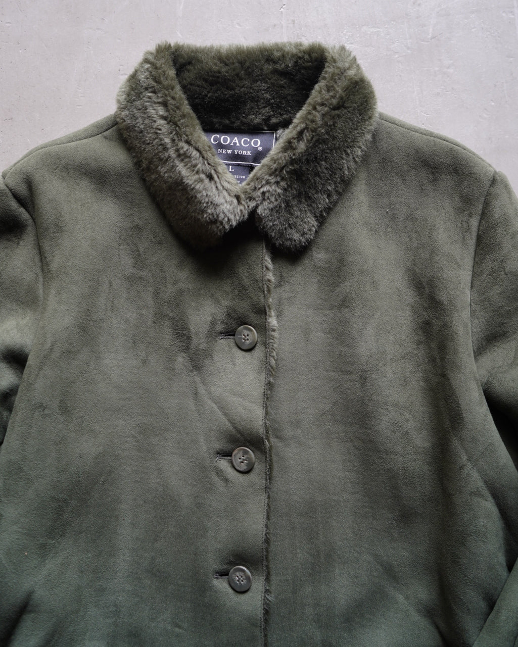 "ladies"COACO New York Faux Shearling fur Jacket