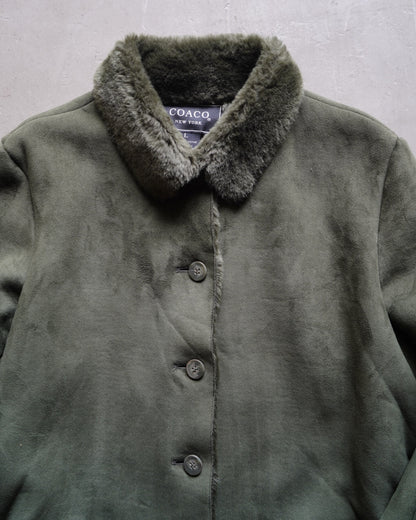 "ladies"COACO New York Faux Shearling fur Jacket