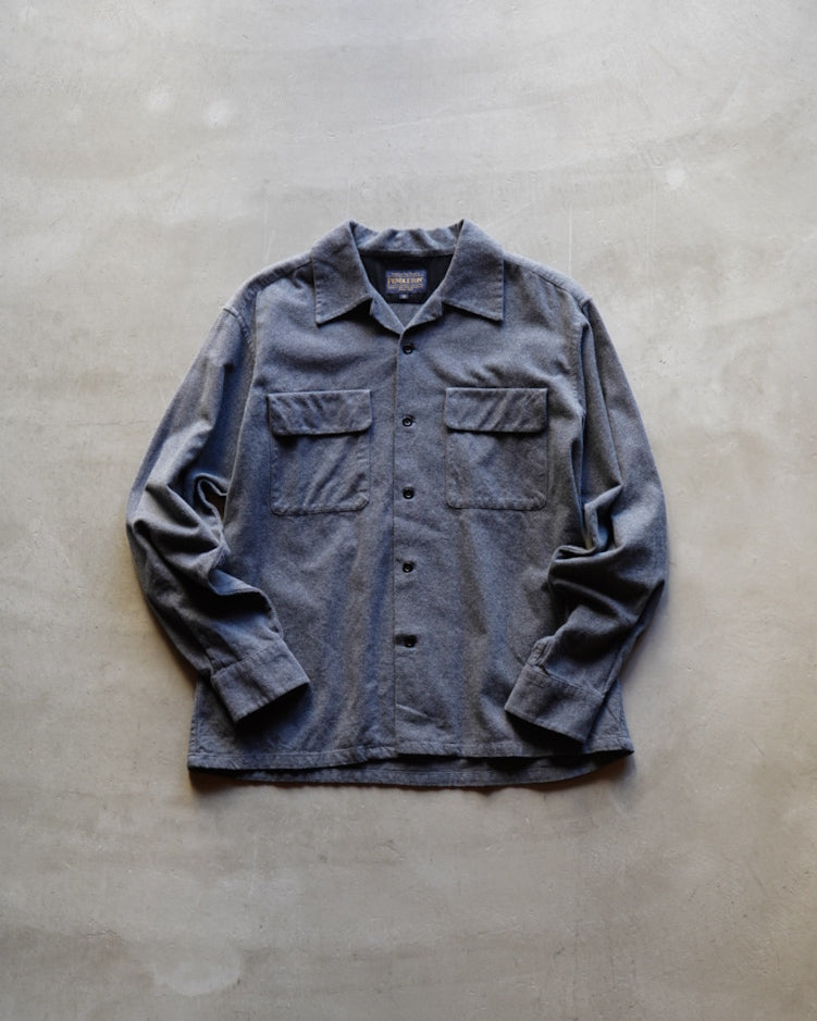 PENDLETON cotton open collar design shirt