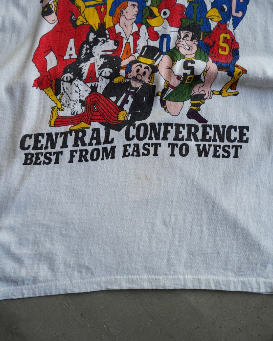 "Central Conference"Character Print tee