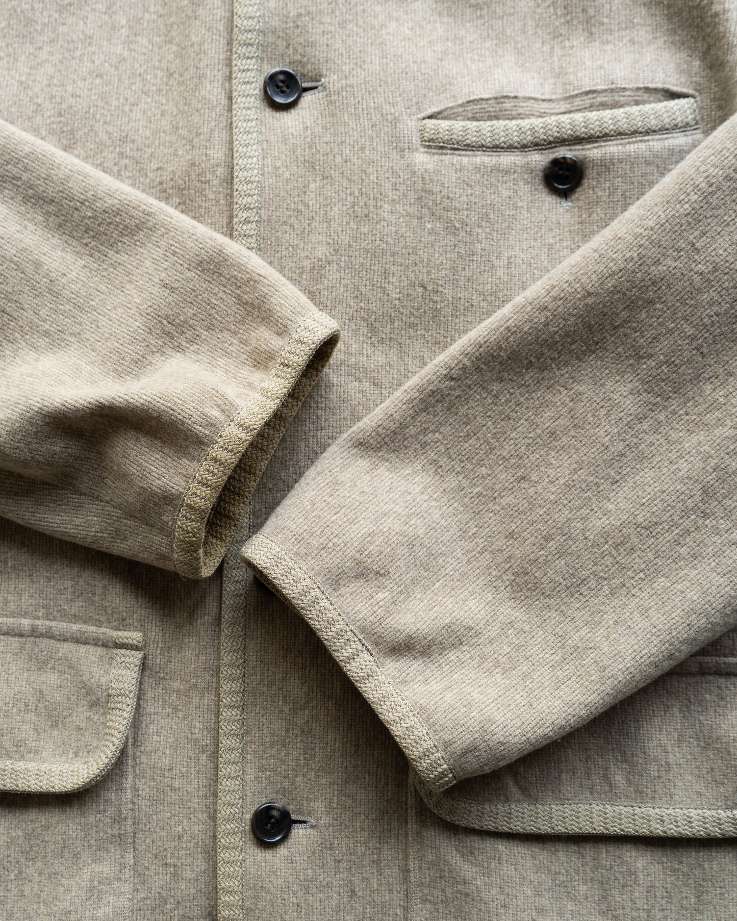 Christian Dior wool tyrolean design short coat