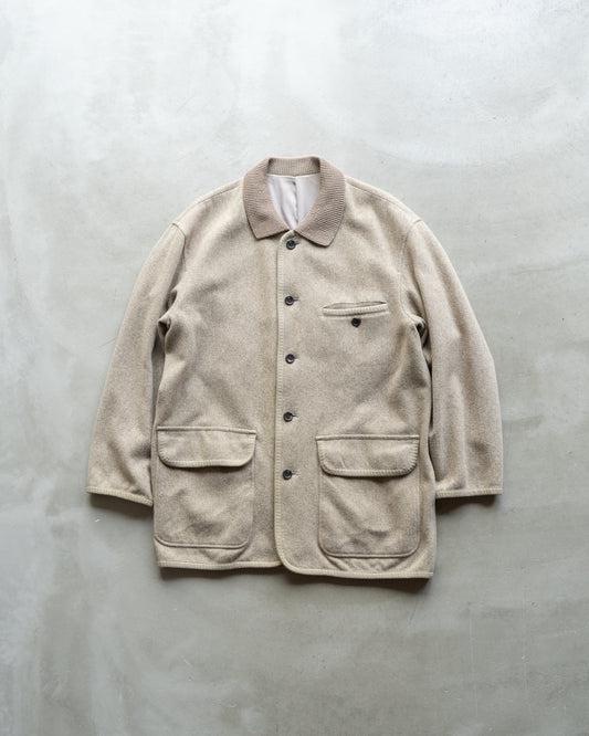 Christian Dior wool tyrolean design short coat