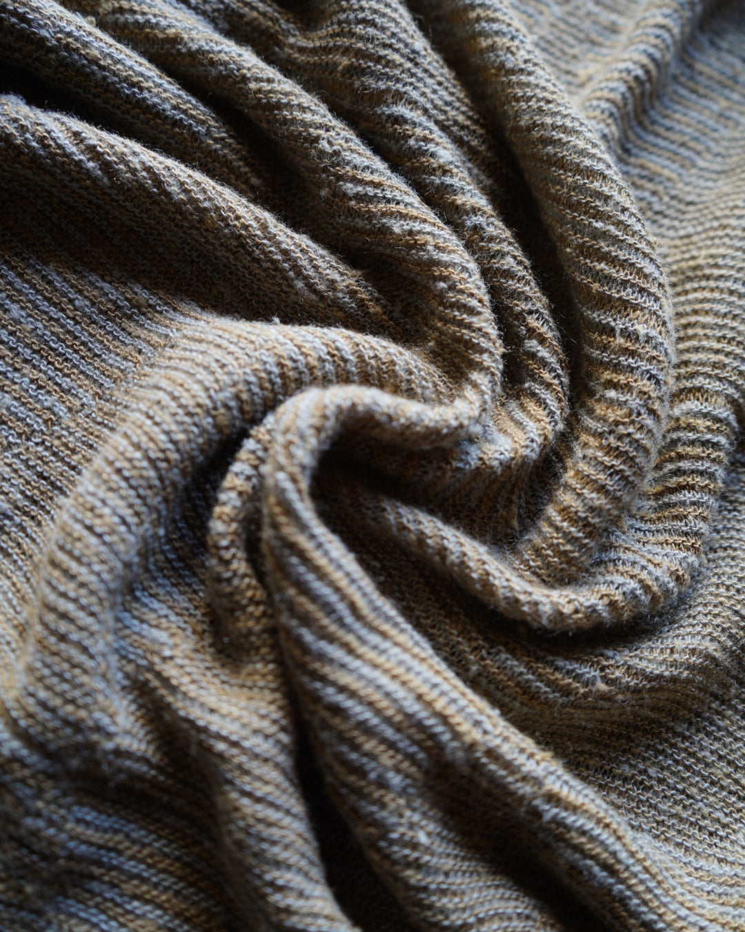 80s ROSTROMA Acryl silk nep design cardigan