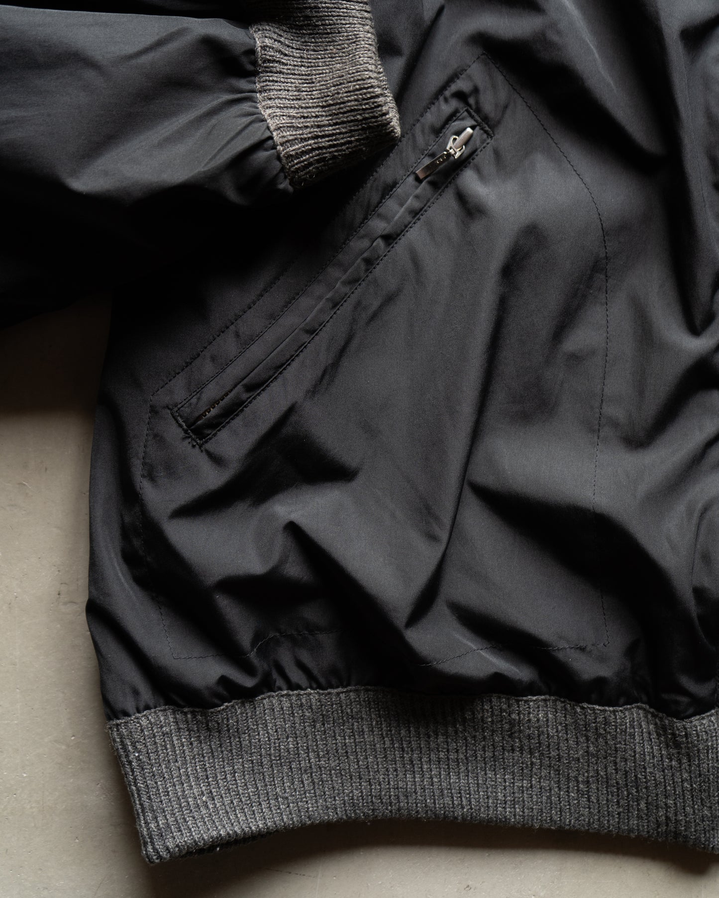 Old Stussy Wool Nylon Reversible Jacket