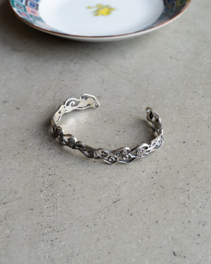 DICT×IRO "Kutaniyaki" design silver 925 bangle