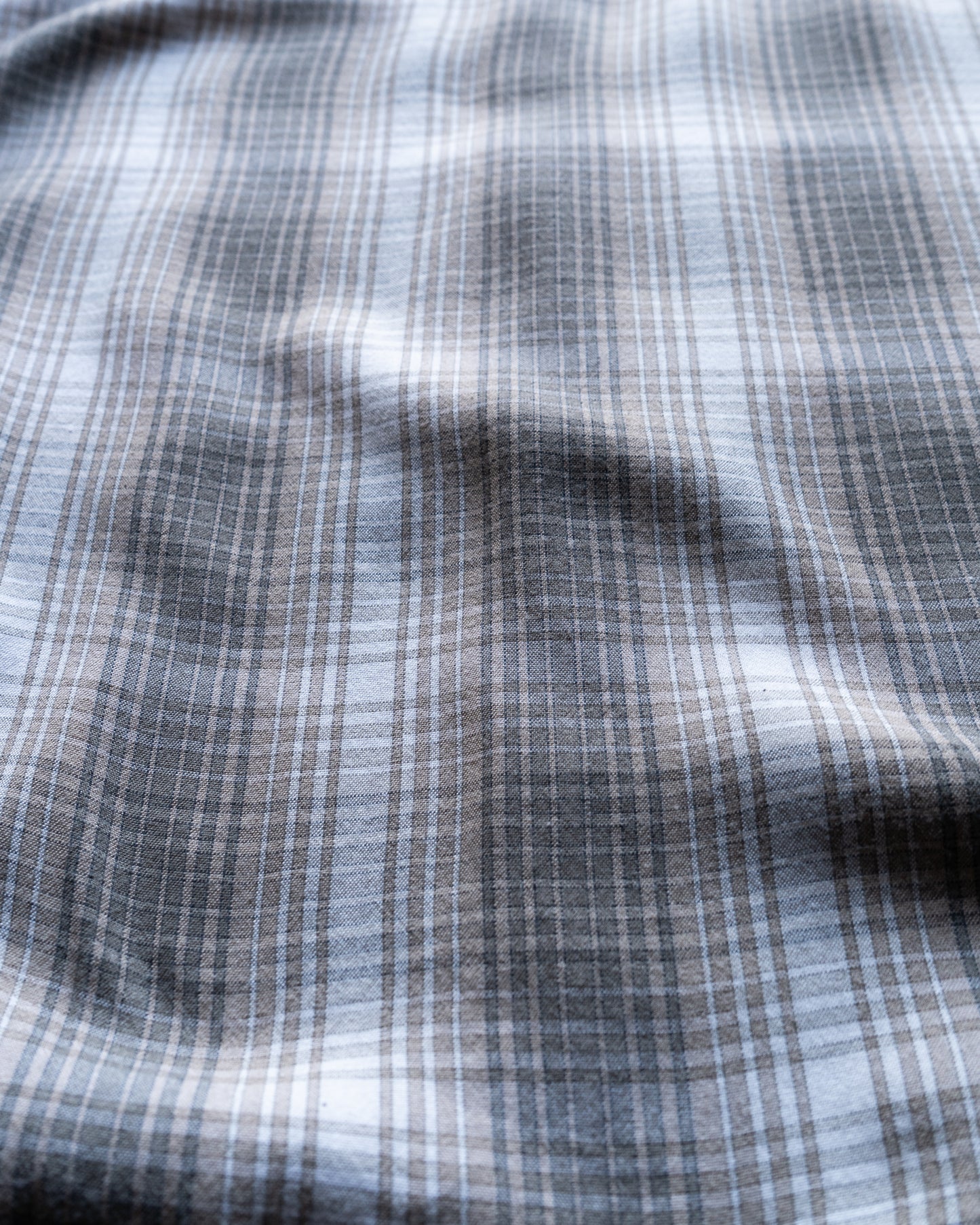 Calvin Klein Jeans viscose ombre check s/s shirts