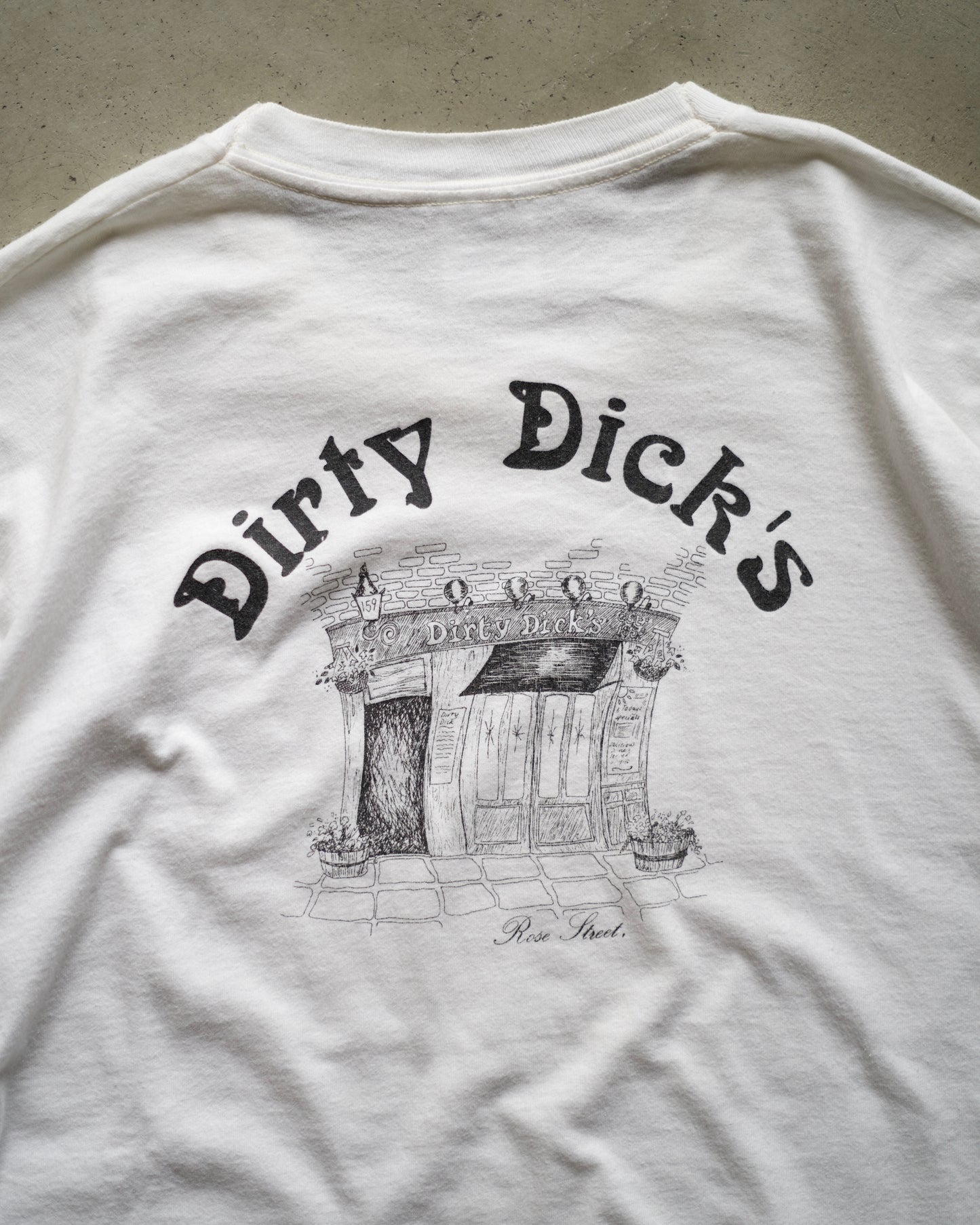 90's "Dirty Dick’s"  Message tee