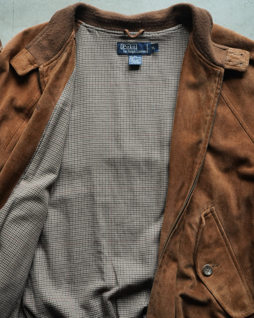 90s Ralph Lauren Suede Harrington Jacket