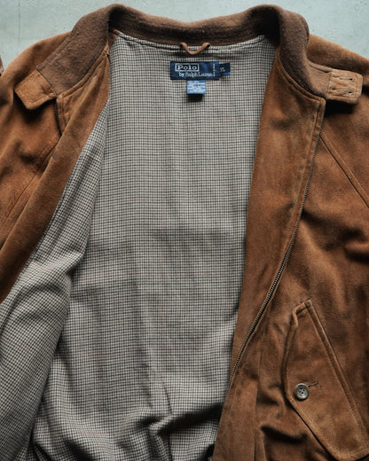 90s Ralph Lauren Suede Harrington Jacket