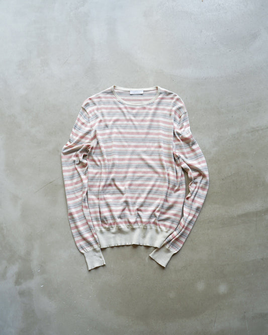 PRADA silk border knit