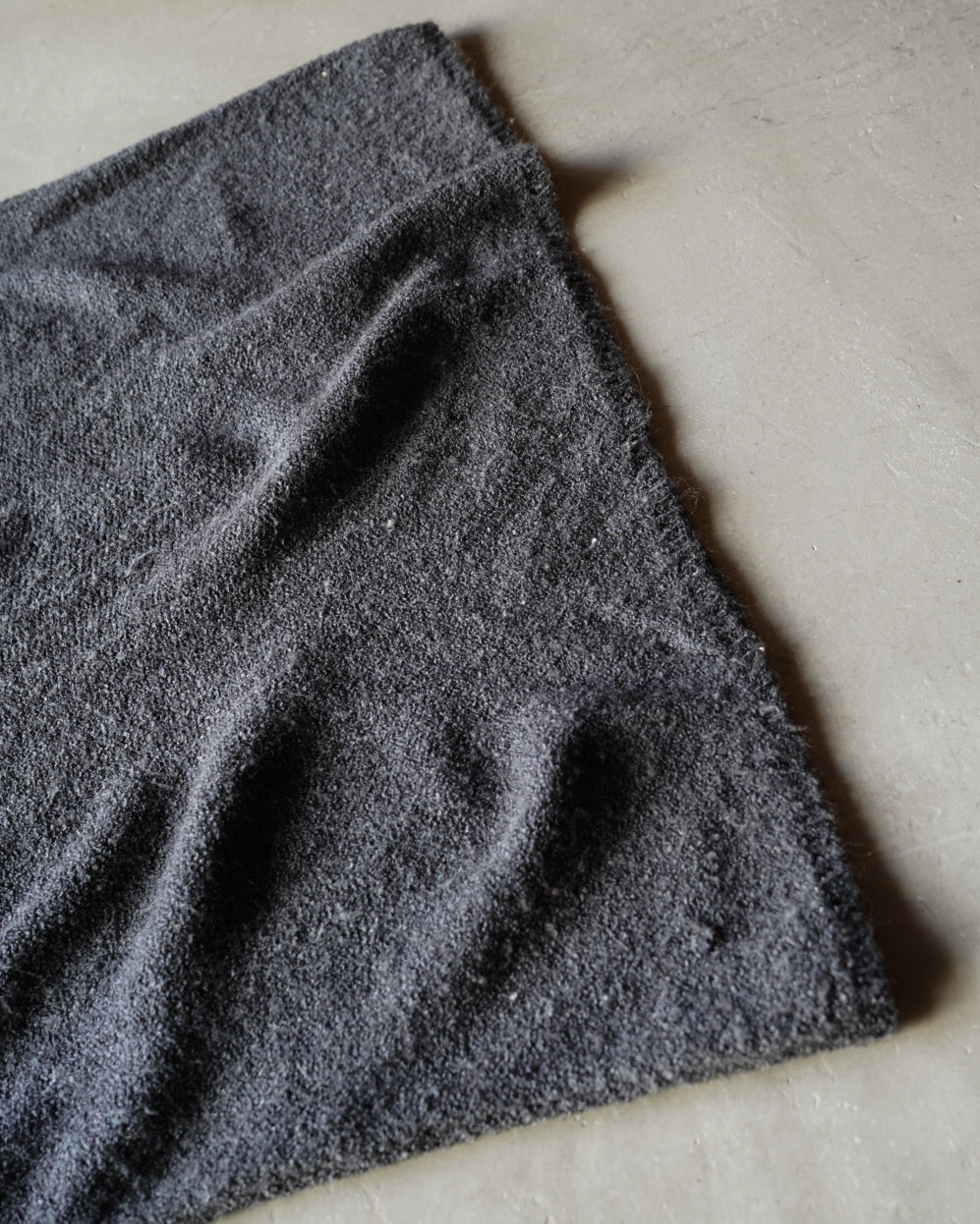 ICEBOX acryl nylon henry neck Knit made in USA