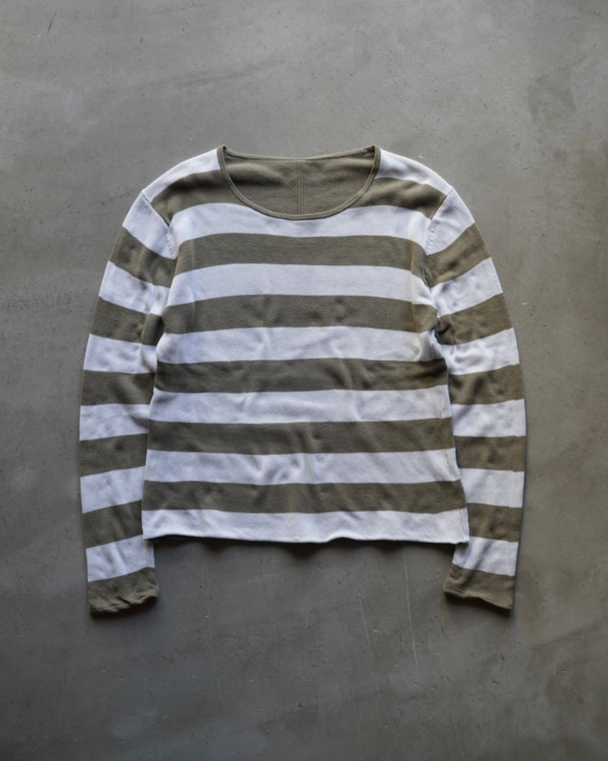 Border design summer long sleeve tee