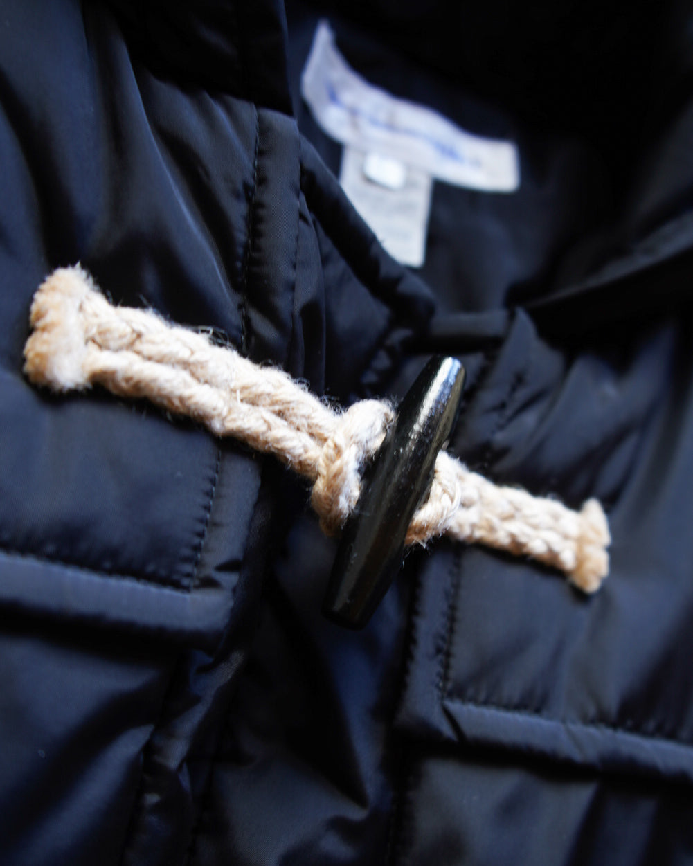 COMME des GARCONS SHIRT nylon duffle coat