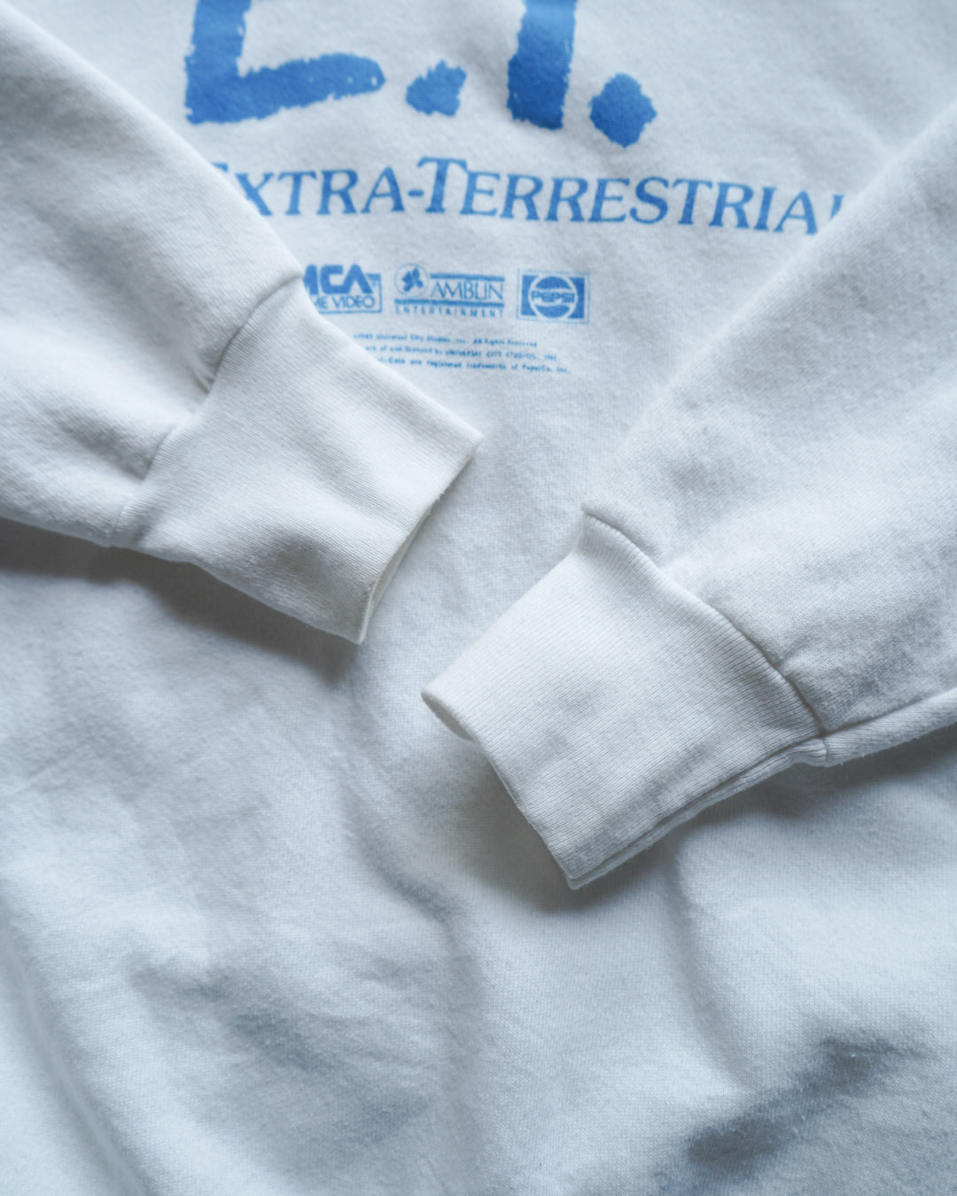 80s E.T the extra-terrestrial promotion sweat shirt