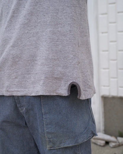 Yohji Yamamoto "Y's for men" linen cotton v-neck tee