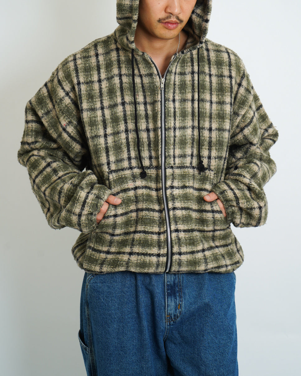 Earth Ragz check fleece design foodie jacket