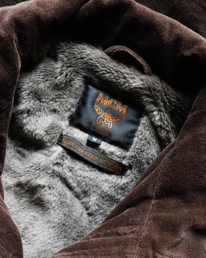 MCM Corduroy Hunting velour Coat