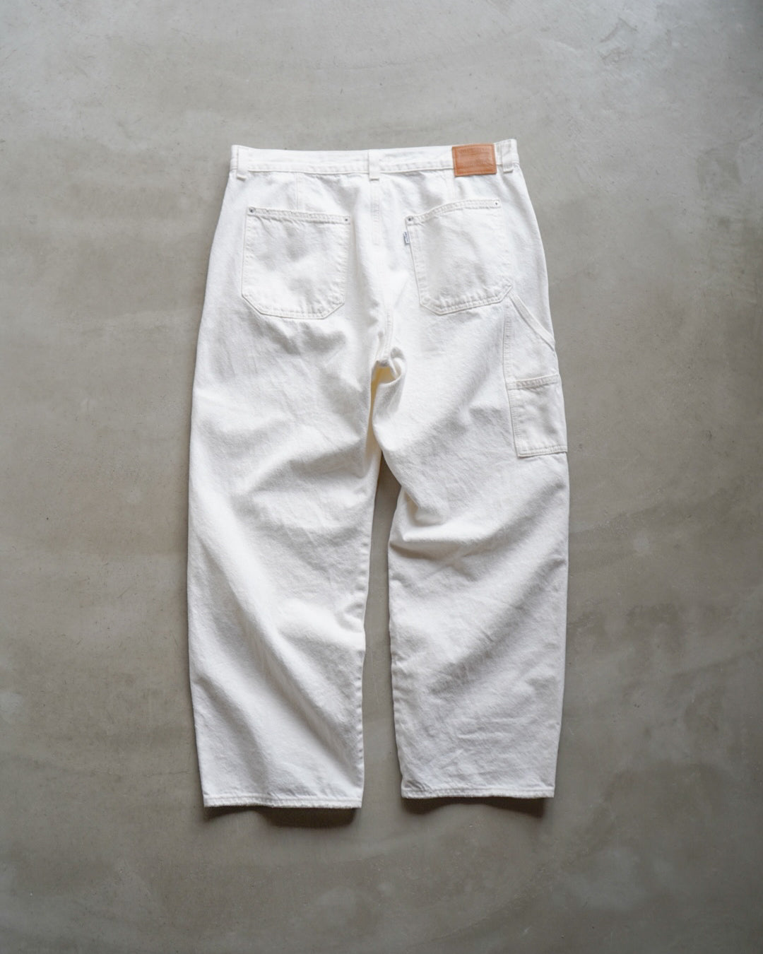 Levi's painter design loose straight silhouette denim pants