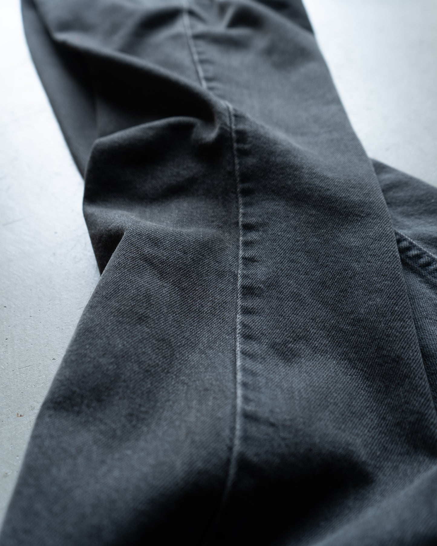 Levi's 517 boot cut black yarn-dyed denim pants