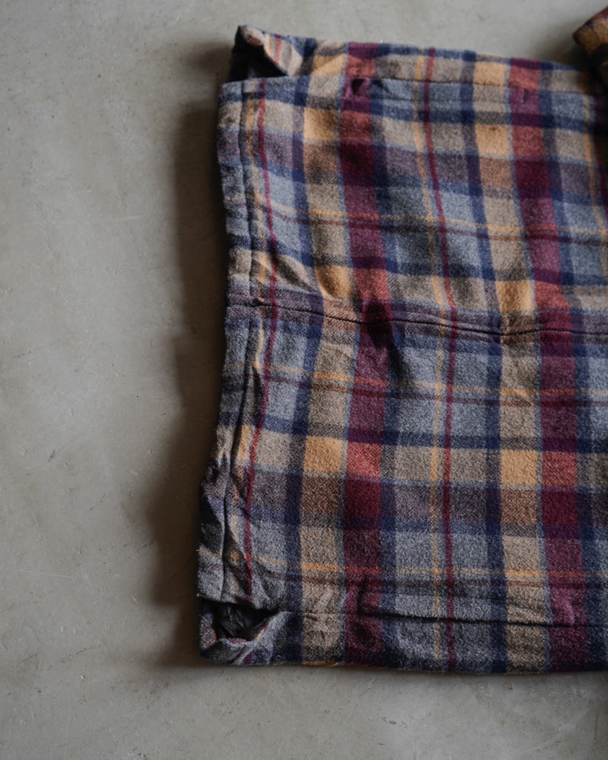 LACOSTE fleece quilting zip-up jacket