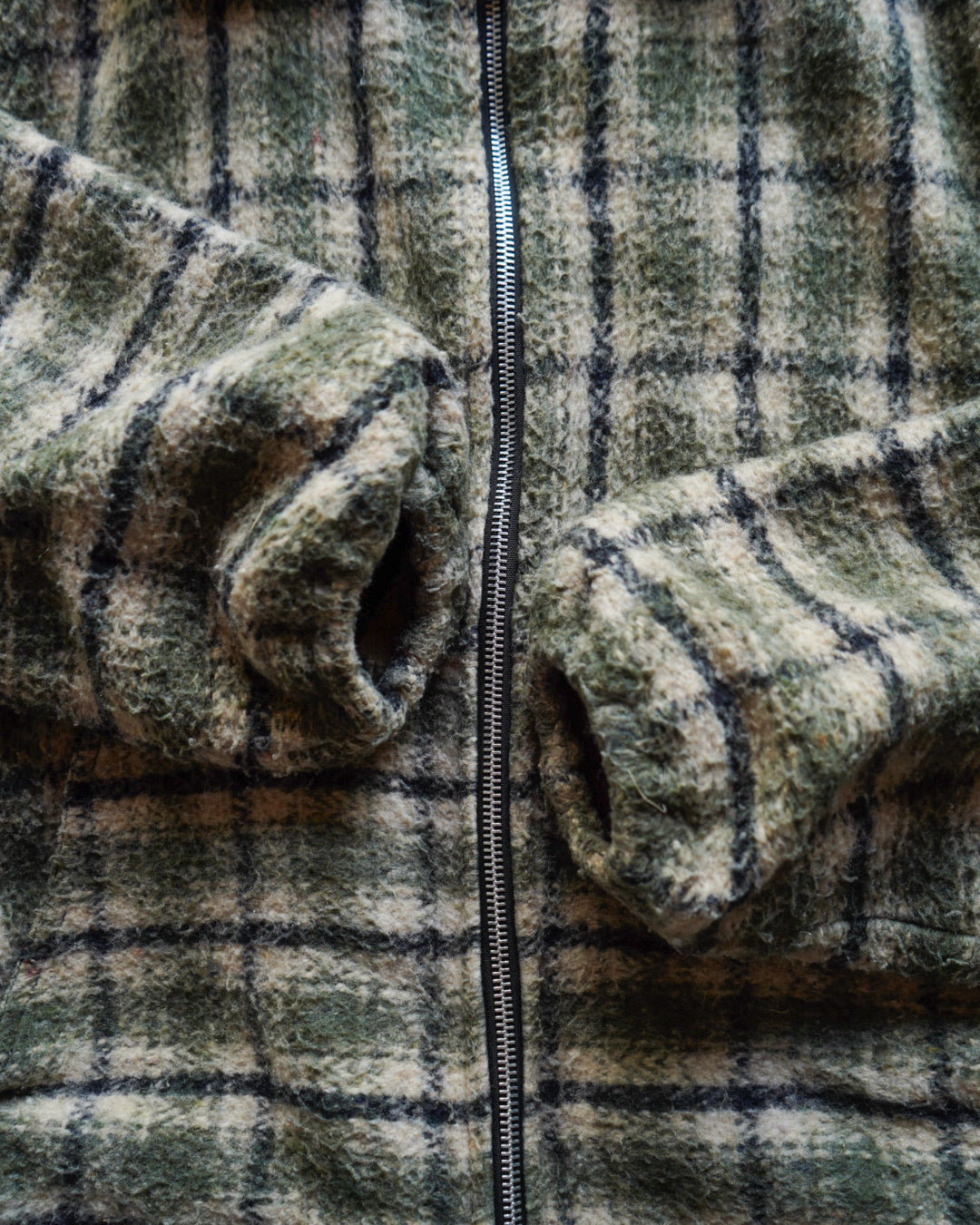 Earth Ragz check fleece design foodie jacket