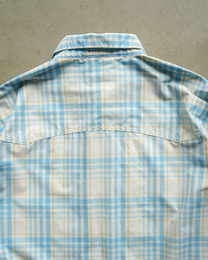 Patagonia plaid check pattern "Sun Stretch Long sleeve shirt"